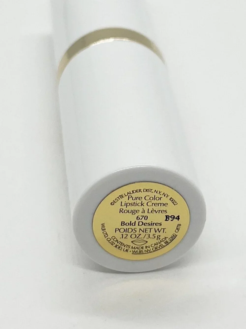 3 pack - Estee Lauder Pure Color Creme Lipstick 670 BOLD DESIRES .12oz FULL Size